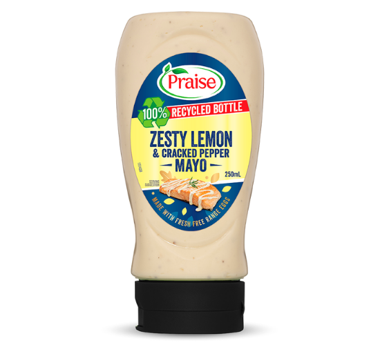 Praise Zesty Lemon Cracked Pepper Mayo 250ml